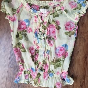 Floral Abercrombie top
